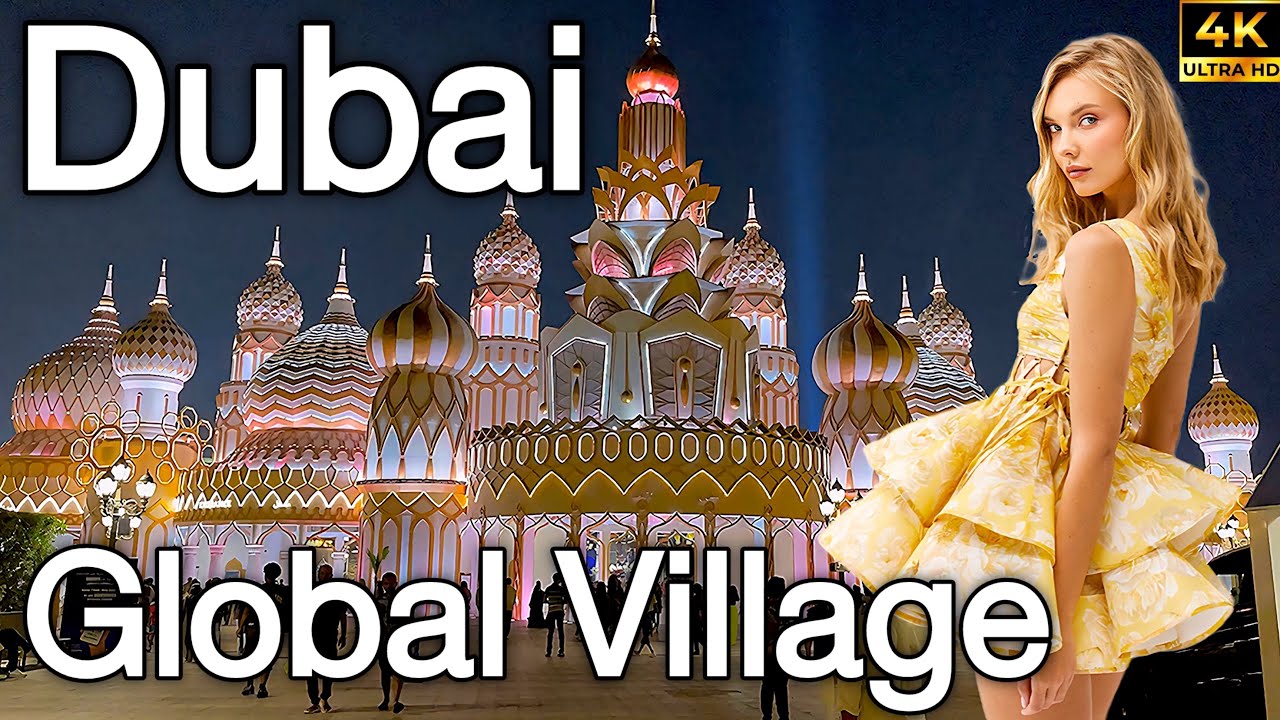 Dubai Global Village 🇦🇪 Opening New Season 30 [ 4K ] Full Walking Tour
