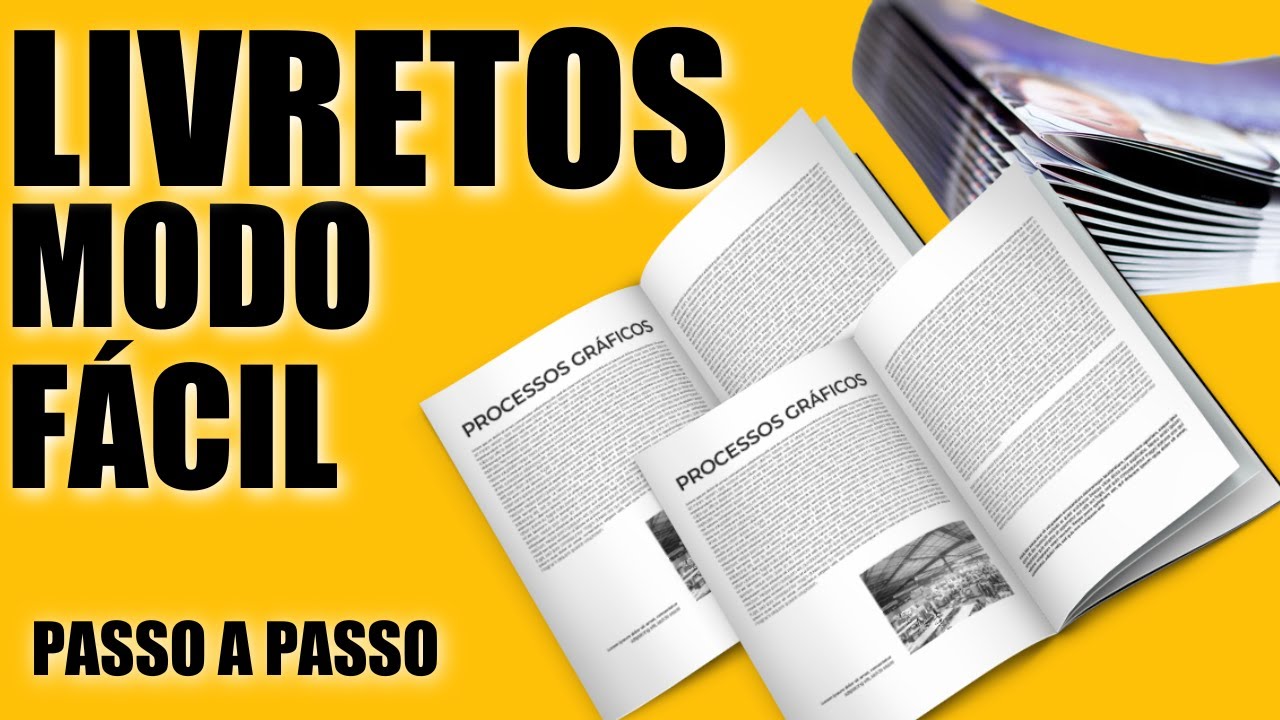COMO IMPRIMIR LIVRETO DA FORMA CORRETA