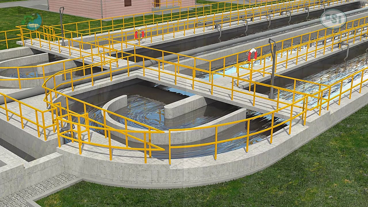 Kırklareli Vize Atıksu Arıtma Tesisi 3D Animasyonu