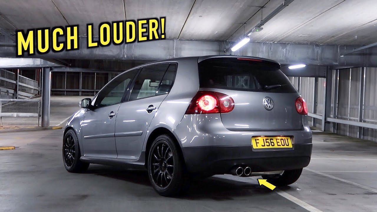The High Mileage GTI finally gets a New Exhaust!