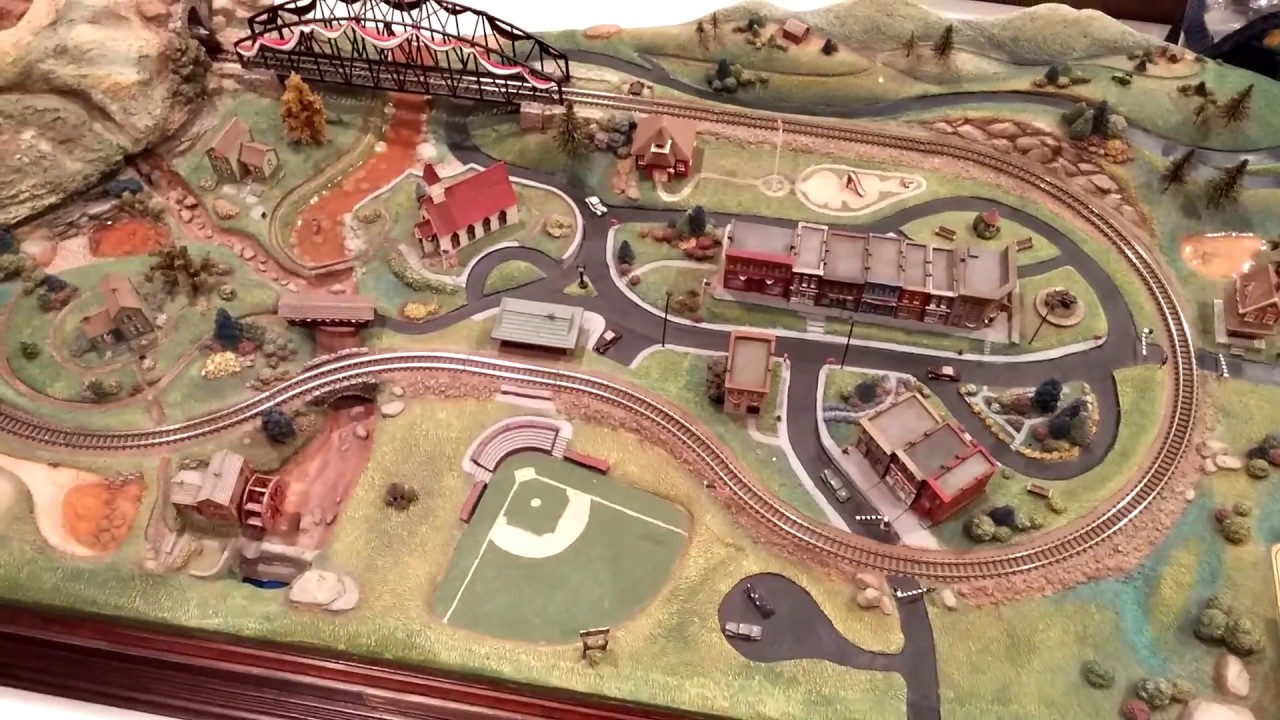 Franklin Mint Norman Rockwell Marklin Z Scale American Layout 