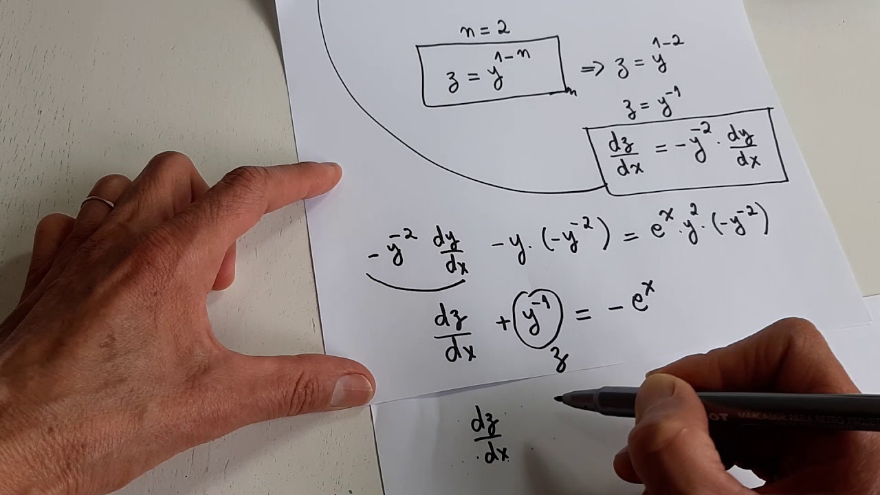 Edo de Bernoulli - Zill 2.6 - exercício 2