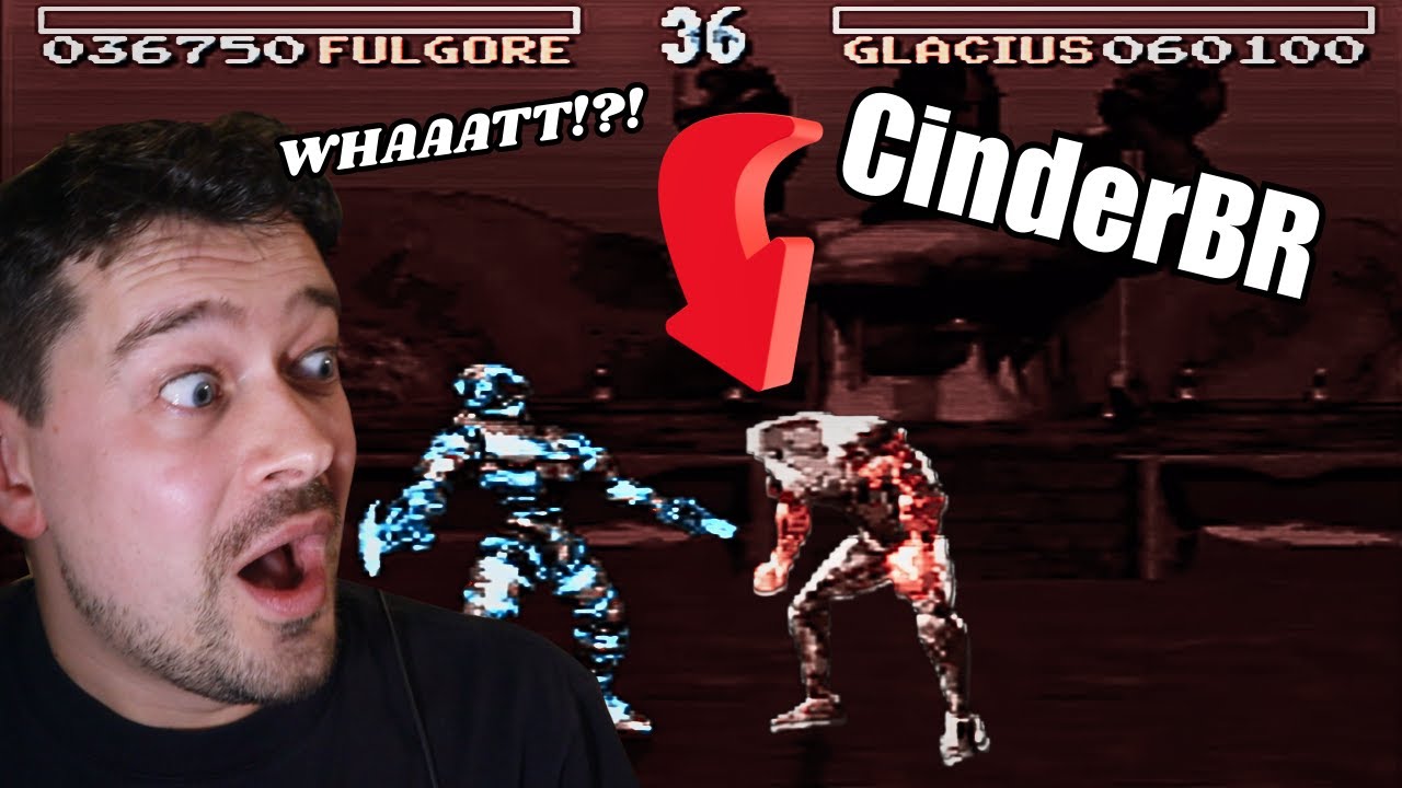 CinderBR и я сражаемся на KI SNES Online, и ЭТО случилось! 🤯🤯🤯