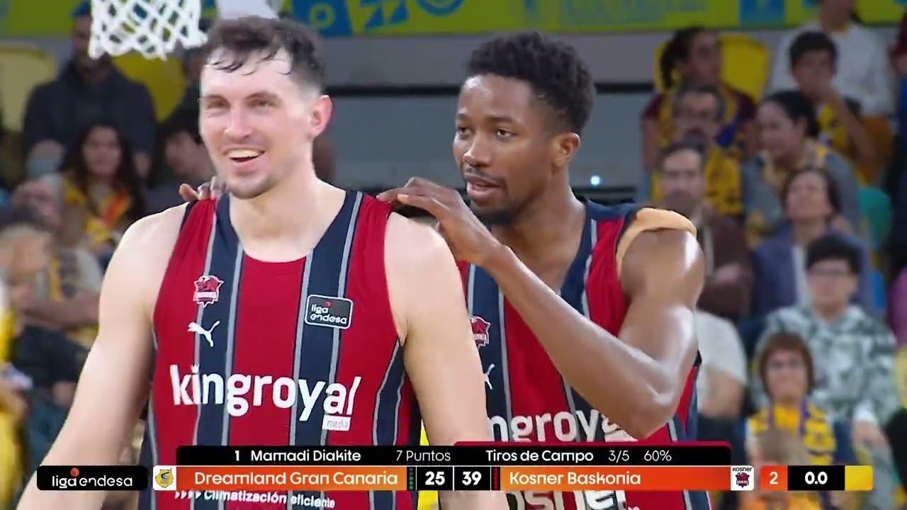Highlights | Jornada 10 ACB  Dreamland Gran Canaria vs  Kosner Baskonia