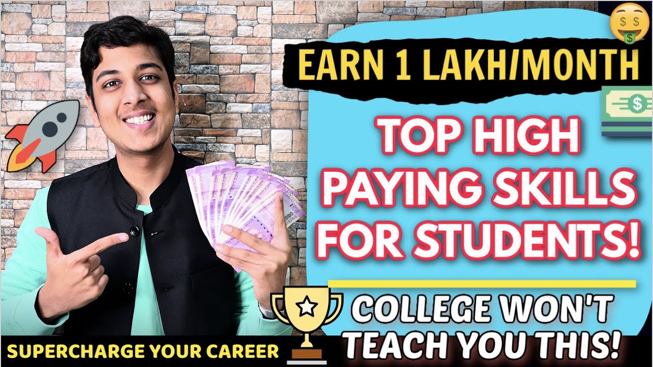 Learn these Skills to Earn Lakhs in College⚡️| Yash Garg