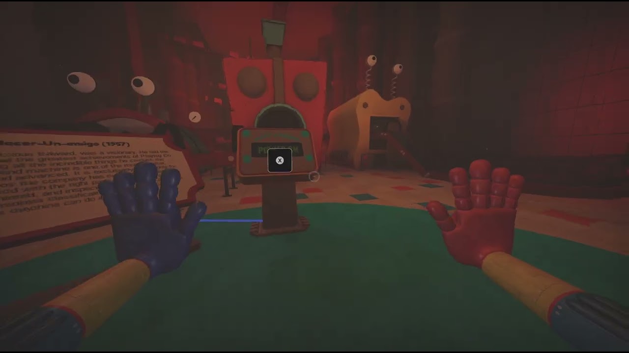 Playing Poppy playtime chapter 1