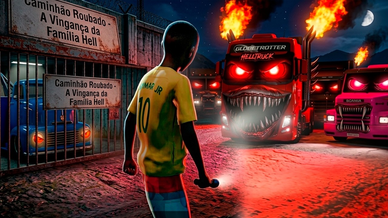 A FAMILIA DO CAMINHÃO MAL TENTOU RESGATAR SEU FILHO no GTA 5 MODS