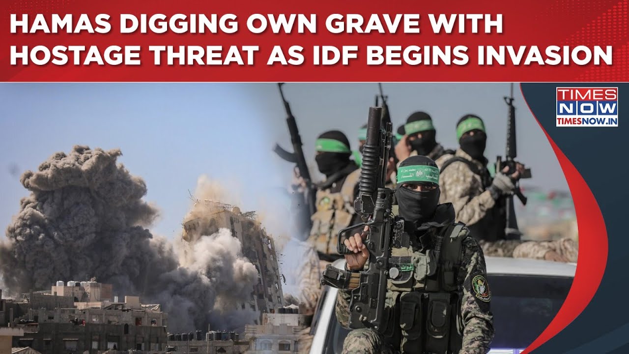Hamas Poking IDF With Hostage Warning Even As Israel Breathes Fire On Gaza City Amid Ground Invasion