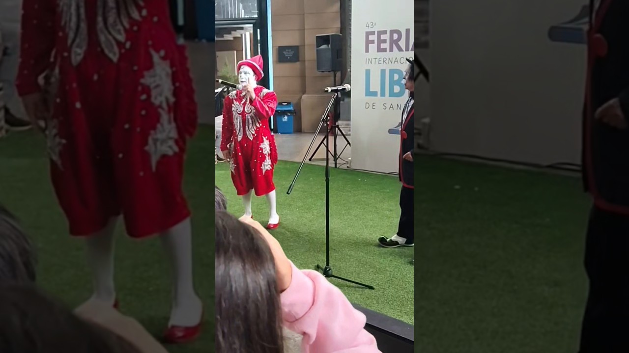 La Banderita de Paz, con el Tony Cocoliche y el clown Pollito, Filsa 2024