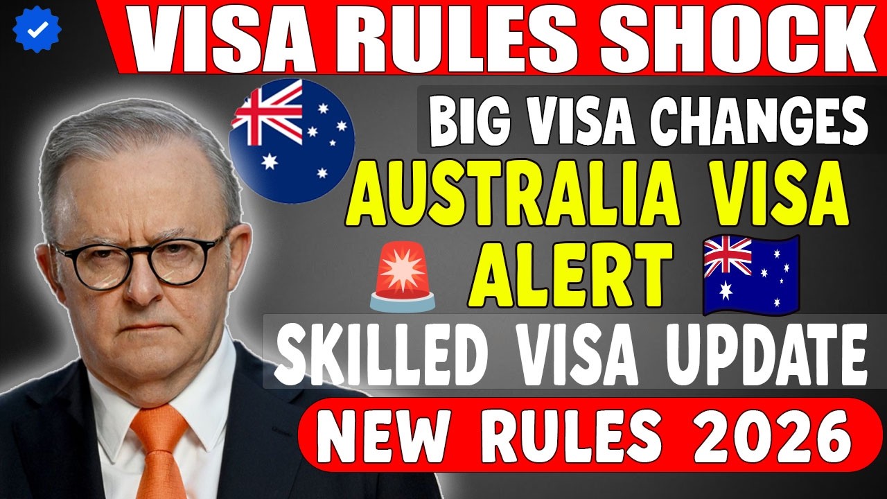🚨 Australia Skilled Visa Shock Update &ndash; Big Immigration Changes March 2026!