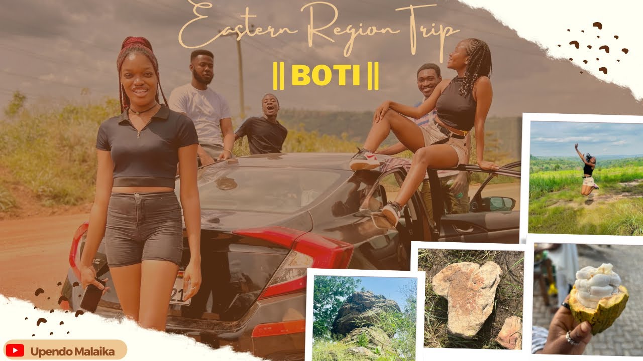 ROAD TRIP to the Most Beautiful Tourist Site in the Eastern Region of Ghana || therapeutic!
