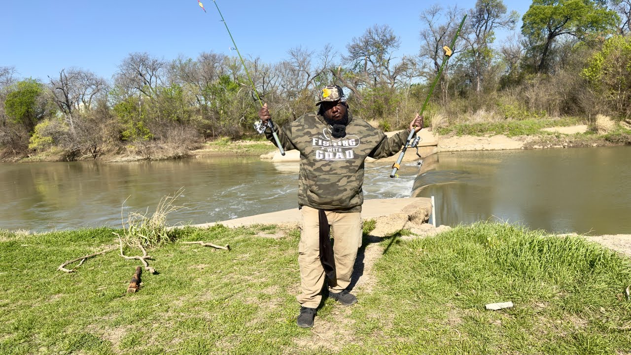 Fishing With GDAD is live! Fishing a Spillway to that 2.5K Giveaway!! #foryou