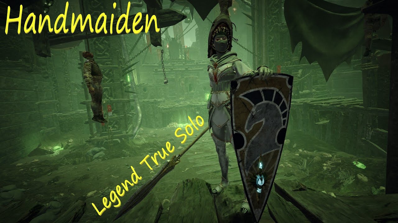 Into the Nest - Handmaiden - Legend True solo - Spear Shield/Javelin - Warhammer Vermintide 2