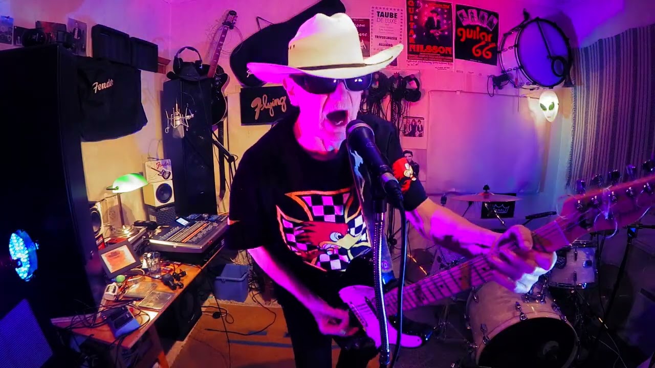 "Young girls and Cadillac cars" Håkan Nilsson. (Eddie Meduza cover)