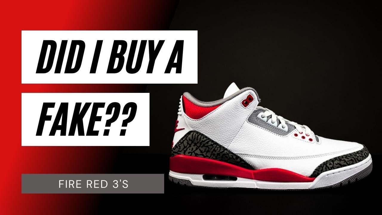 Guided Laces: Jordan 3 Fire Red 2022 | Real vs Fake
