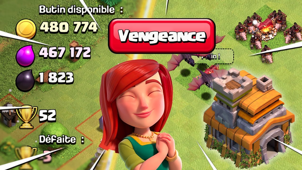 ON DÉBLOQUE LES COCHONS ET DRAGONS SUR l'HDV7! Clash of Clans