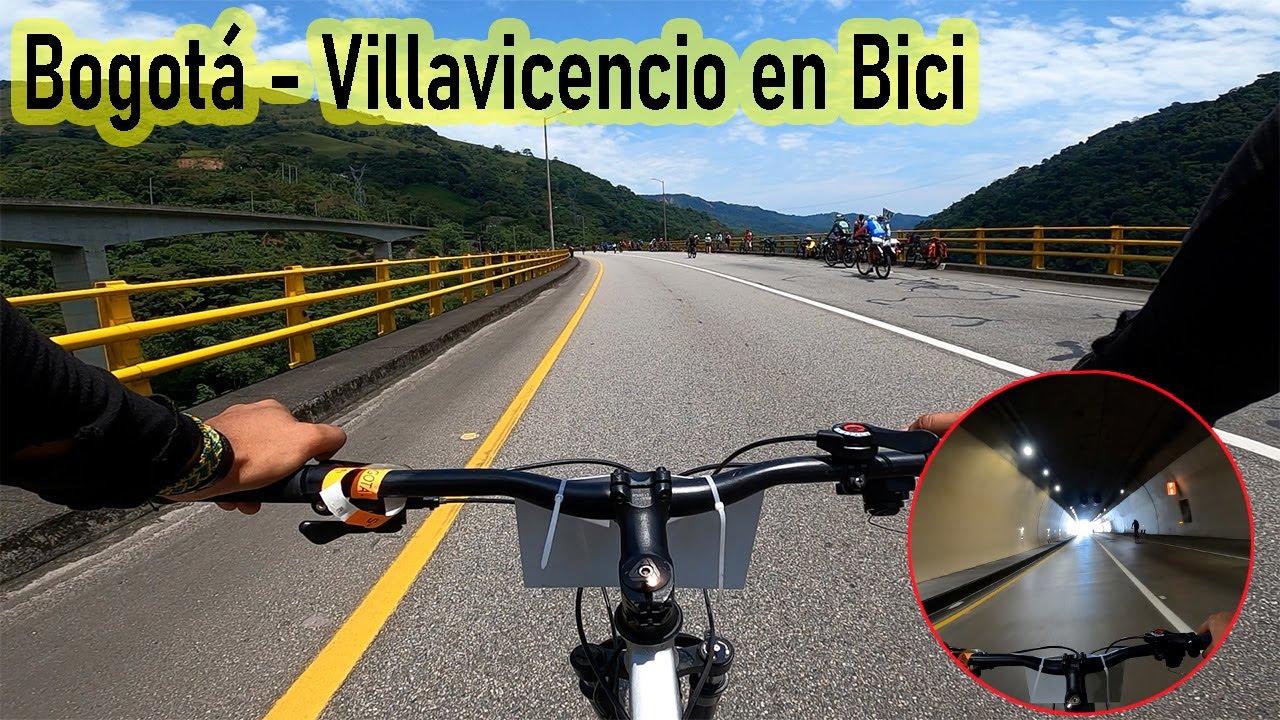 Travesía BOGOTÁ a VILLAVICENCIO en Bicicleta...
