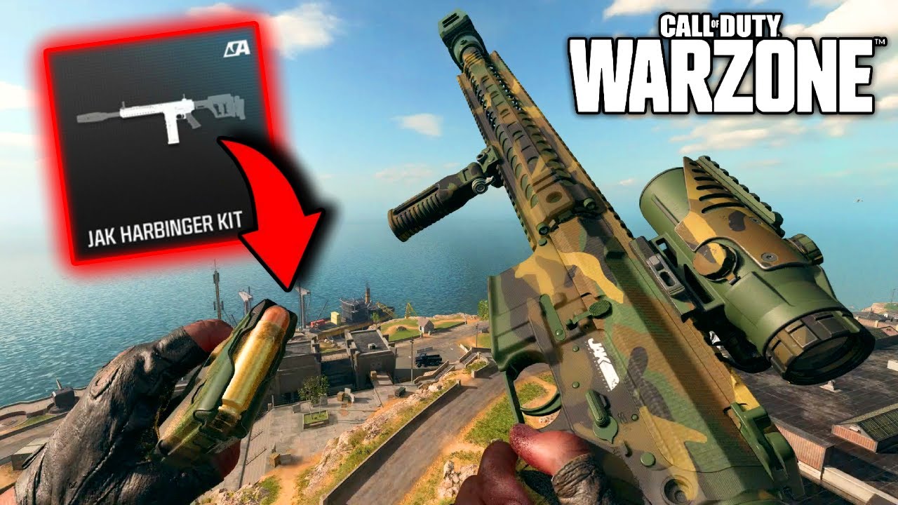 .50Cal M4 (JAK Harbinger Kit) in Warzone Quads Win Gameplay