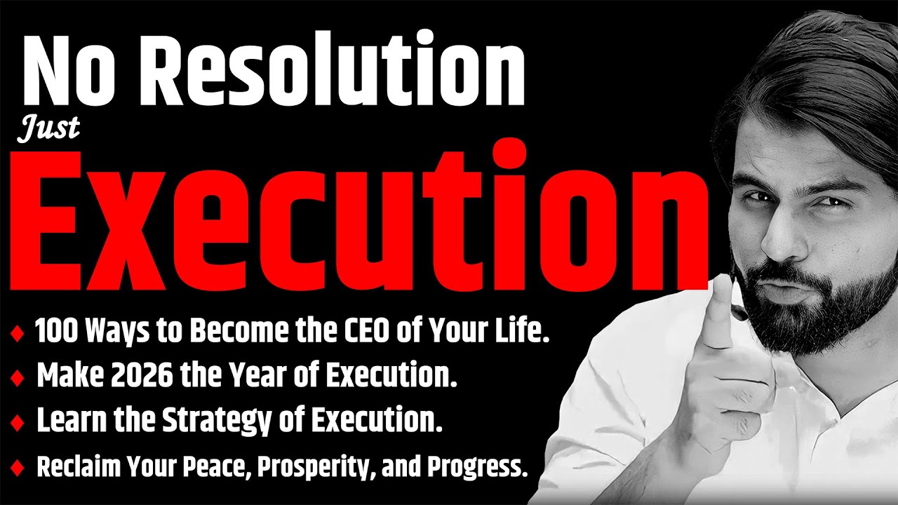 No Resolution, Just Execution || Happy New Year 2026