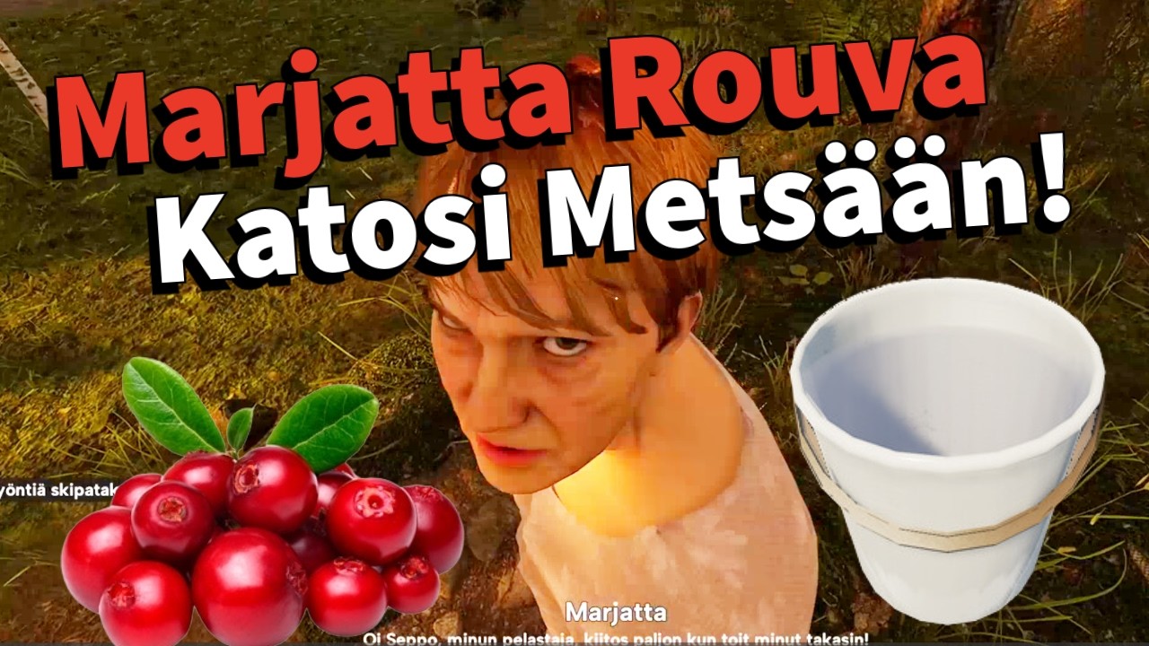 MARJATTA KATOSI METS&Auml;&Auml;N | Uusi P&auml;ivitys #131 | Finnish Cottage Simulator