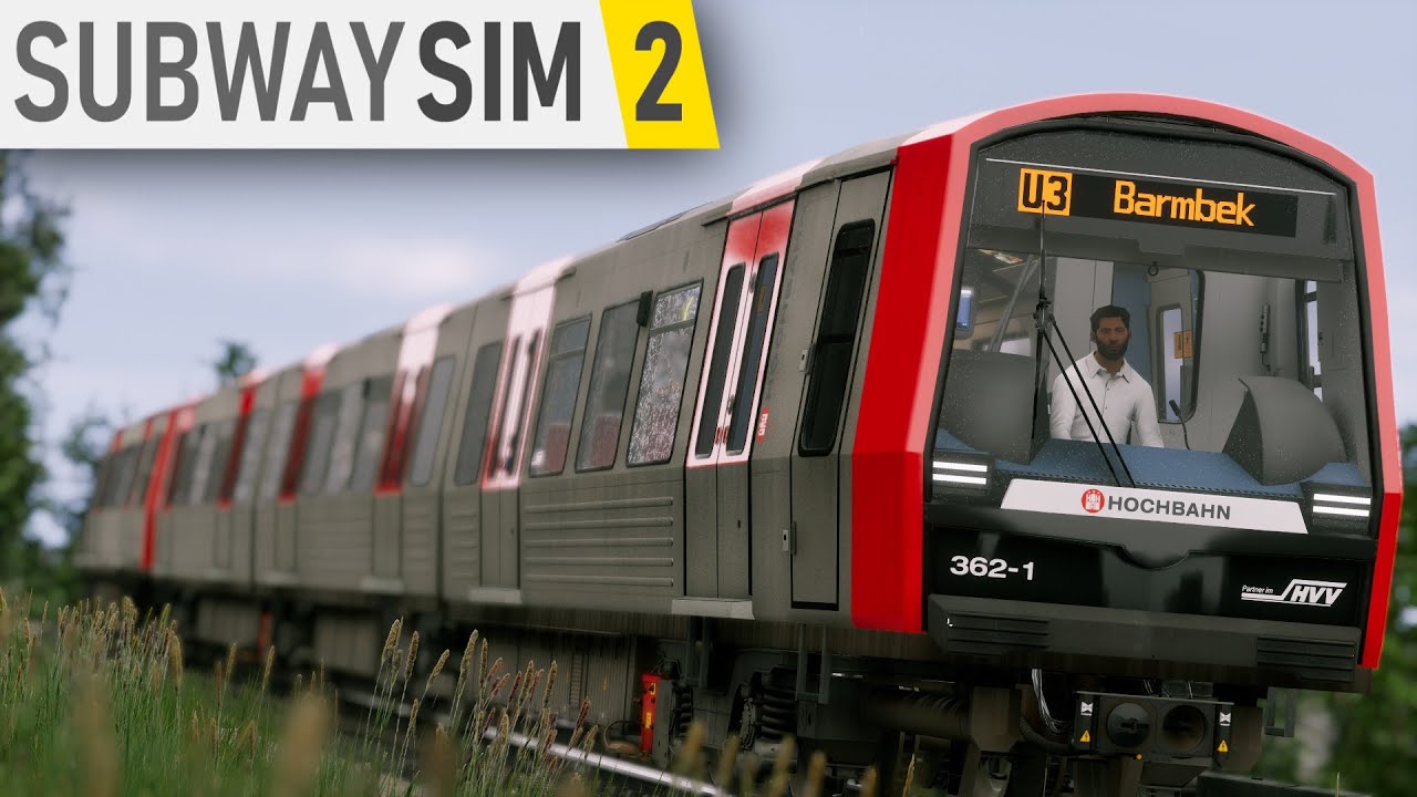 SUBWAY SIM 2 | Erste Schicht bei der Hamburger Hochbahn | U-Bahn Simulator