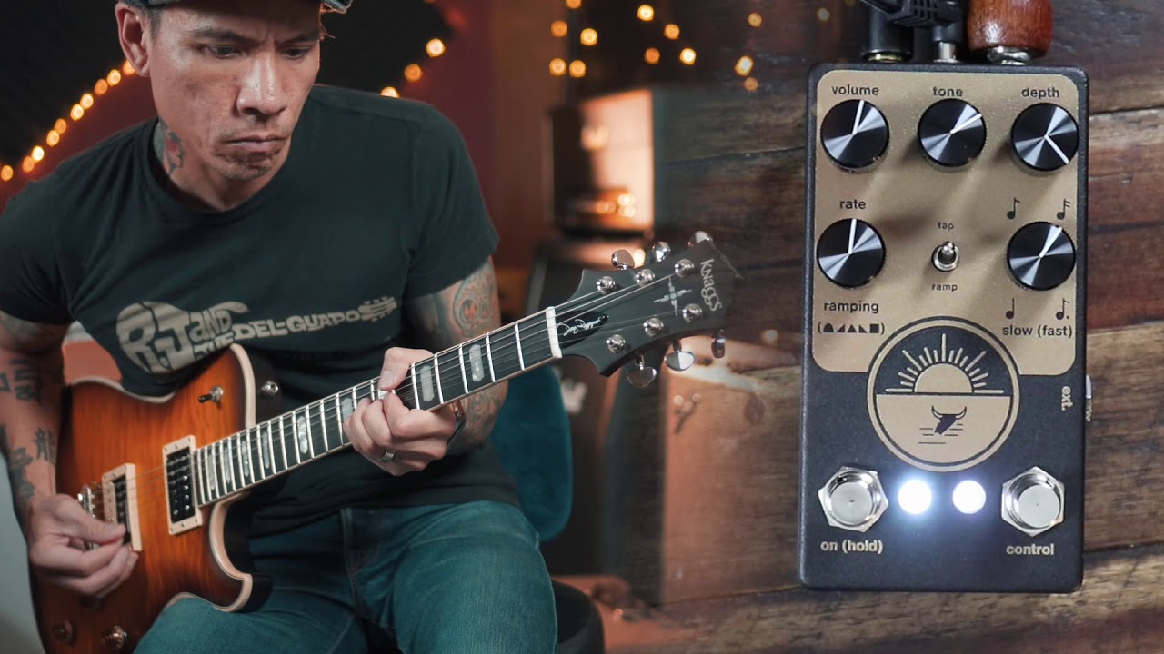 Native Audio Rising Sun Tremolo pedal - demo by RJ Ronquillo