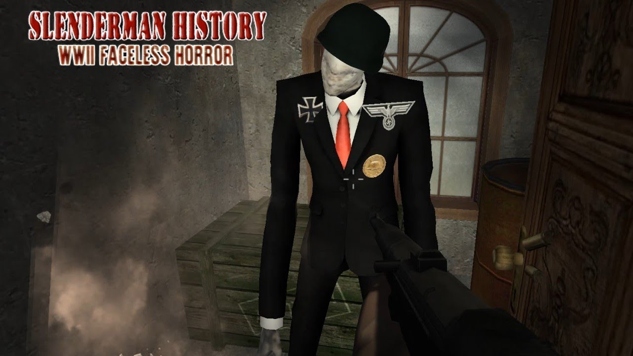 Slenderman History WWII Faceless Horror Full Playthrough Gameplay