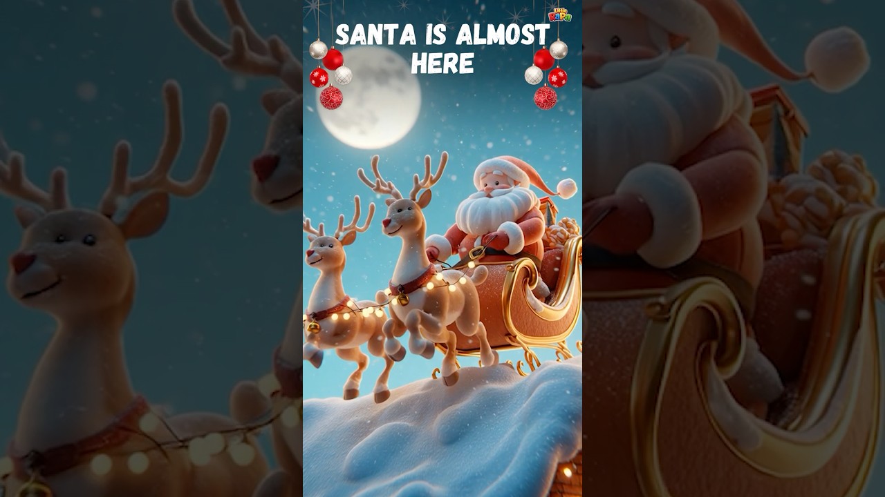 Chirtsmats Santa Claus Song For Kid | Jingle Bells Rhyme| 