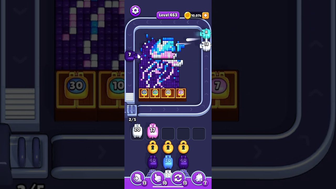 【 Pixel Flow 】Level 463 Fail.12