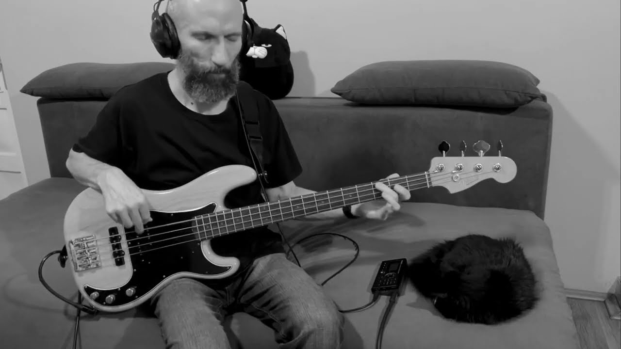 Porcupine Tree - Blackest Eyes (bass cover)