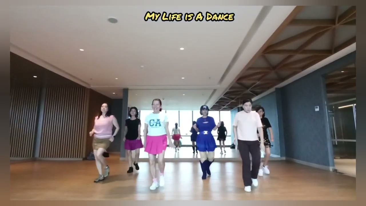 My Life is A Dance - High Beginner Line Dance // Choreo by Junghye Yoon (KOR)