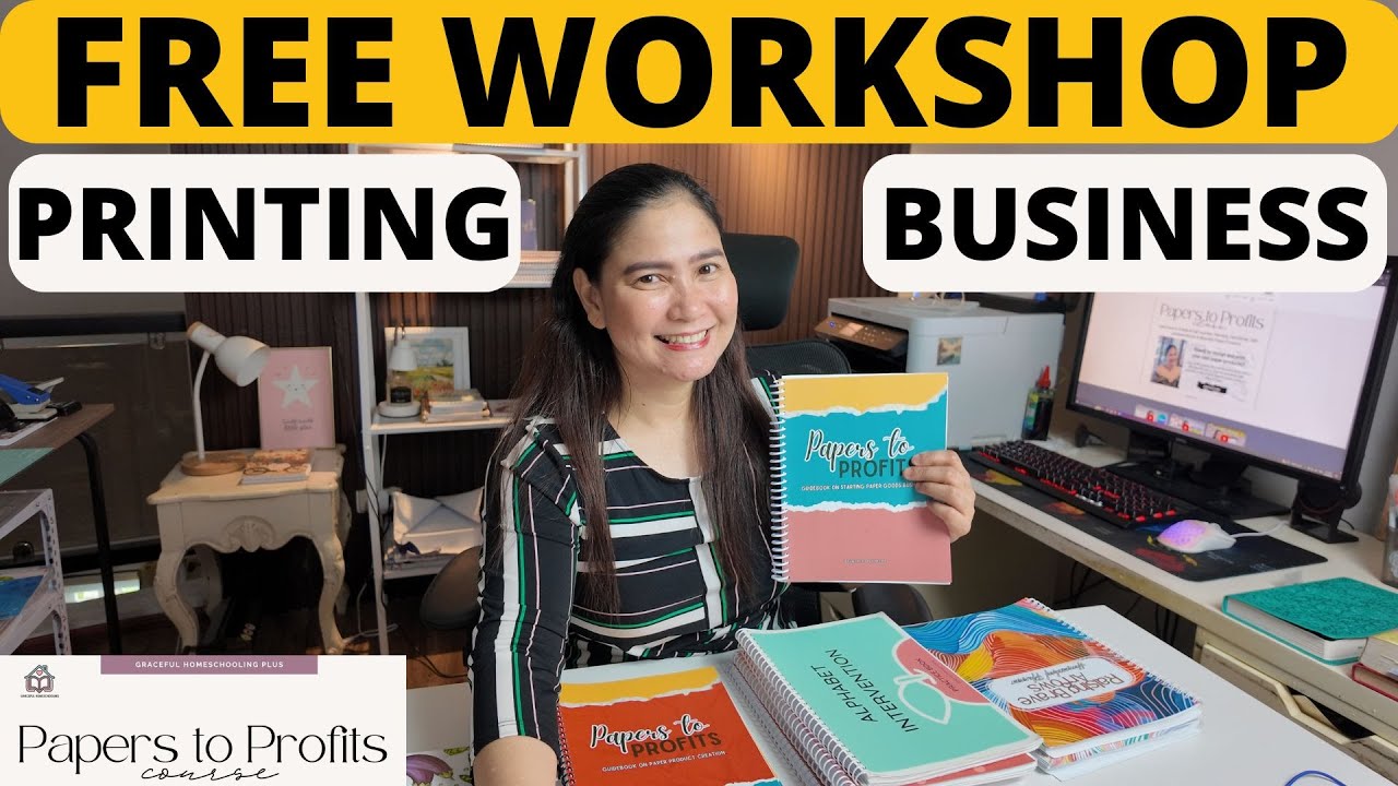 PRINTING BUSINESS FREE WORKSHOP  | life of a mompreneur