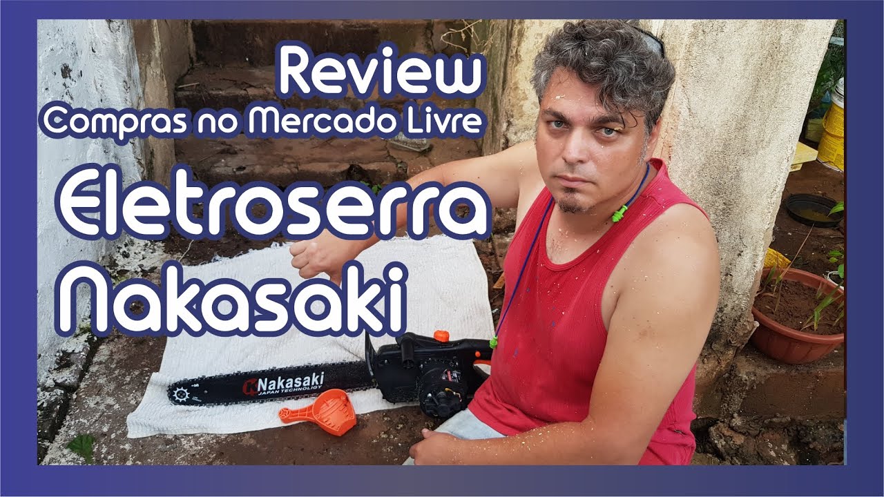 Eletroserra Nakasaki é boa #motossera