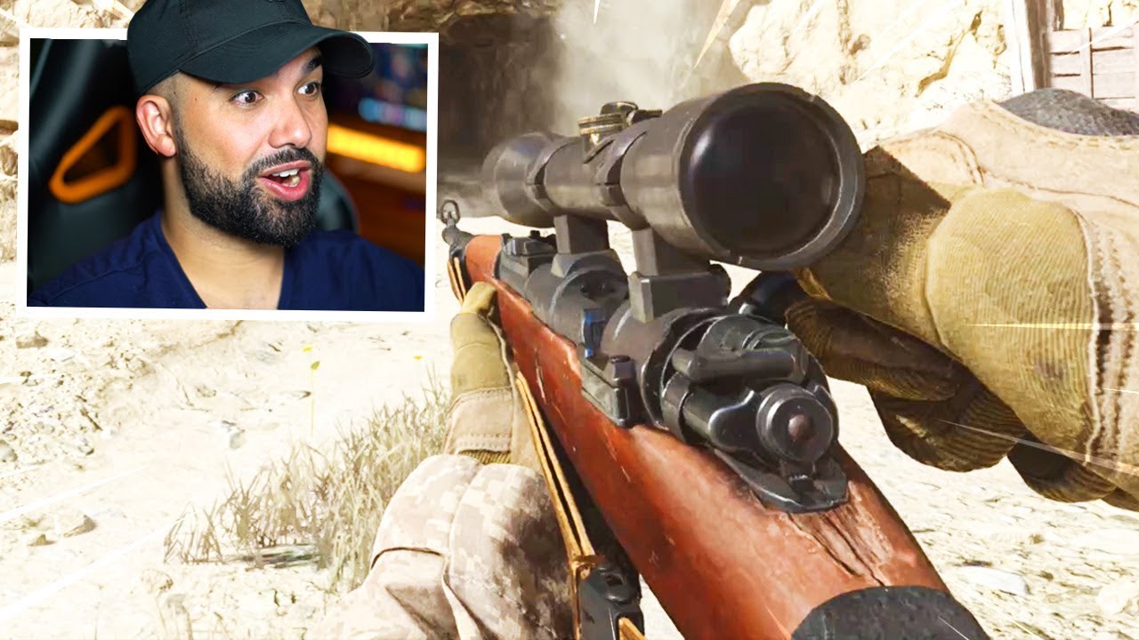 MY FIRST TIME SNIPING in Modern Warfare..