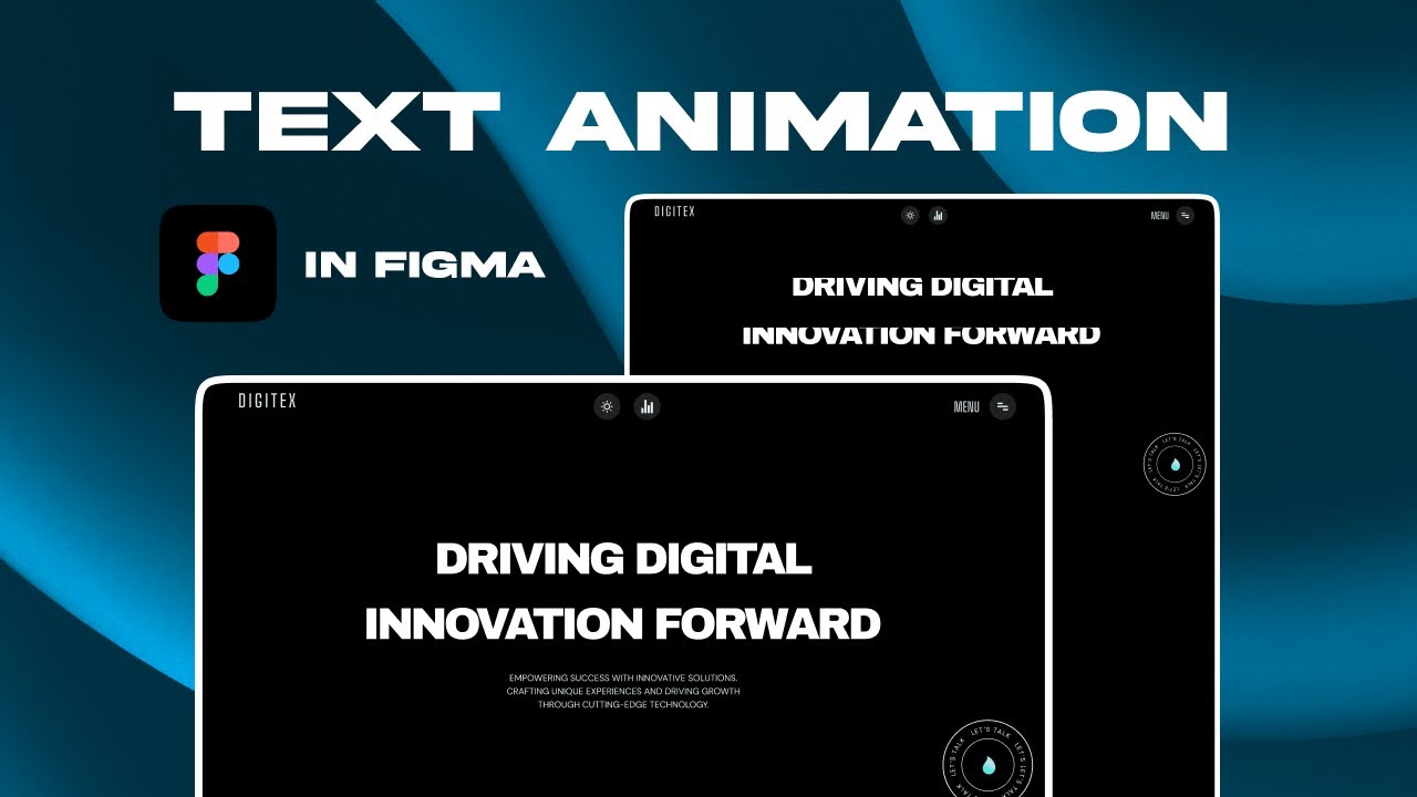 Text Animation in Figma | Figma Prototype Tutorial - 2024