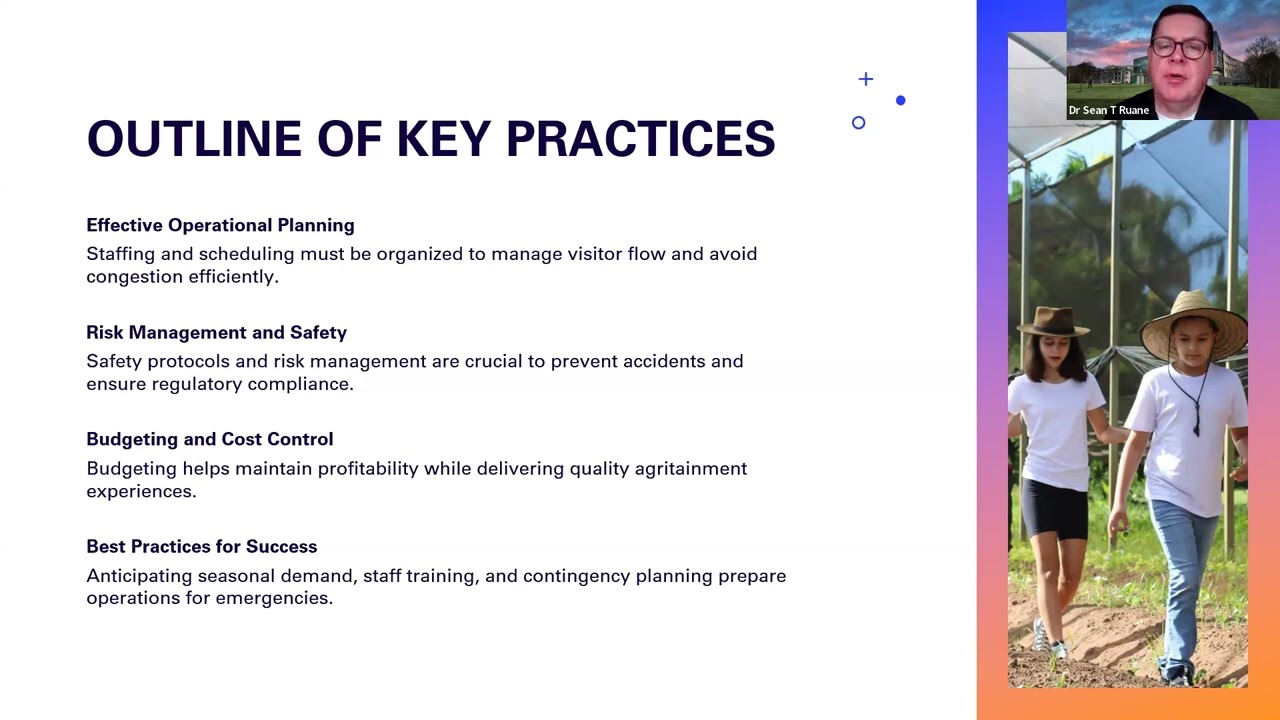 Structuring Agritainment Activities