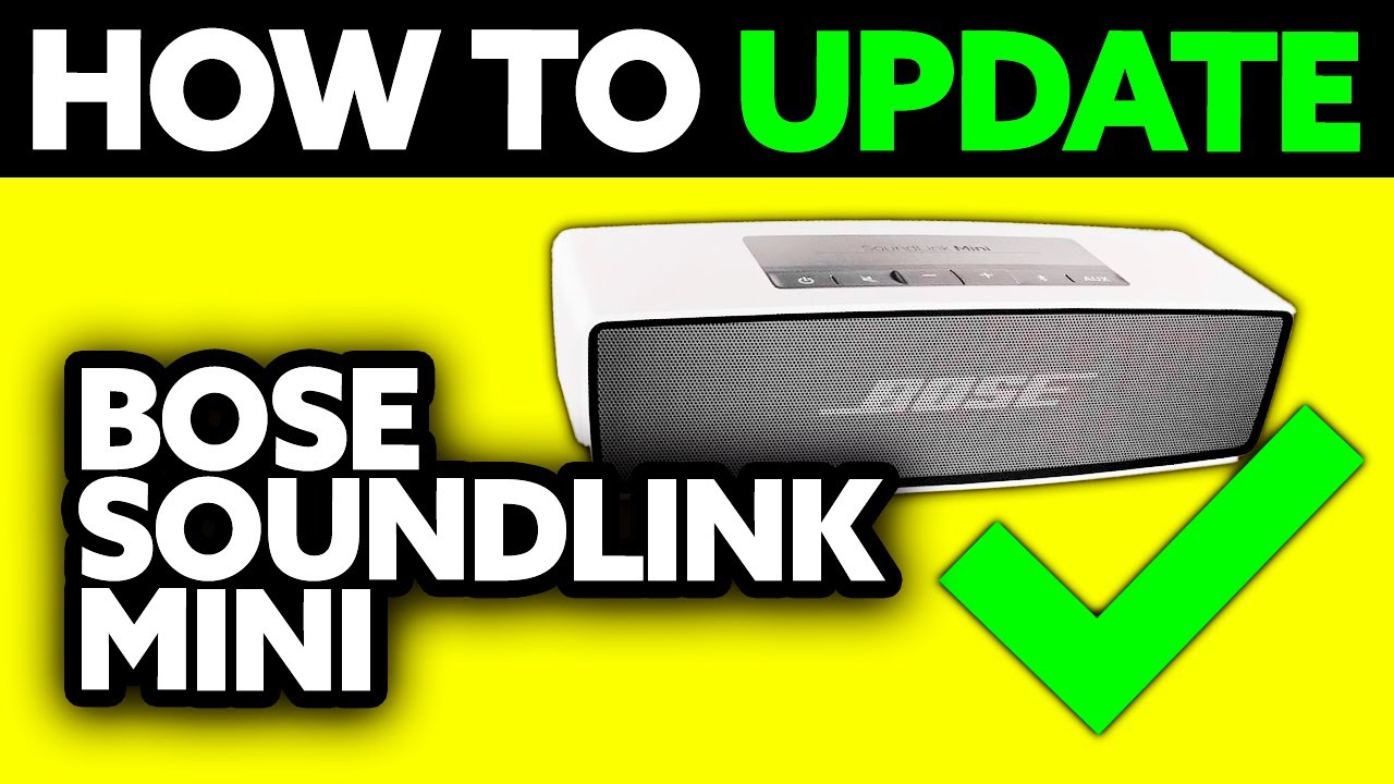 How To Update Bose Soundlink Mini (2025) - Step by Step
