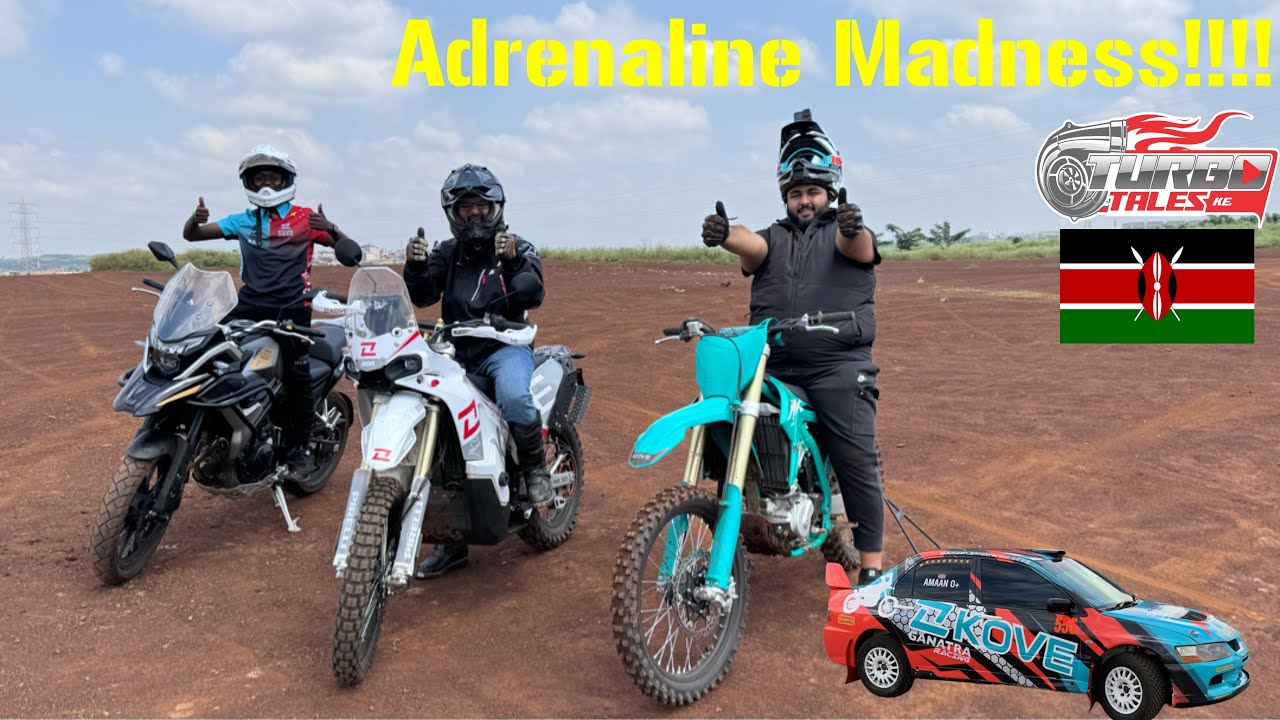 Can Dirt Bikes Beat An EVO 9 Rally CAR???