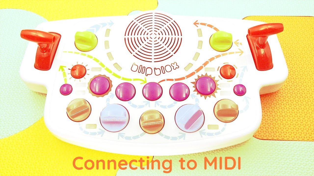 Connecting the Blipblox to MIDI