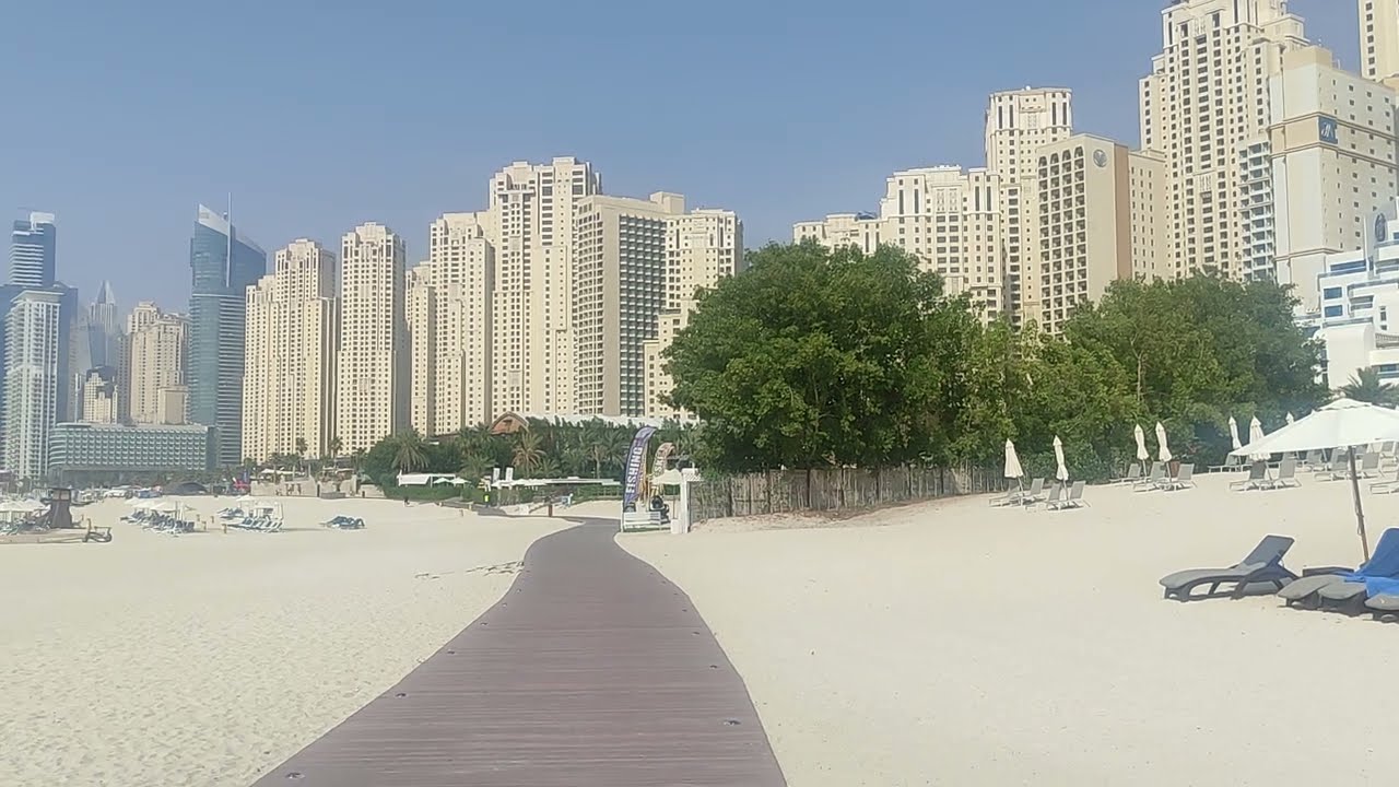 JBR Beach. Дубай 2024