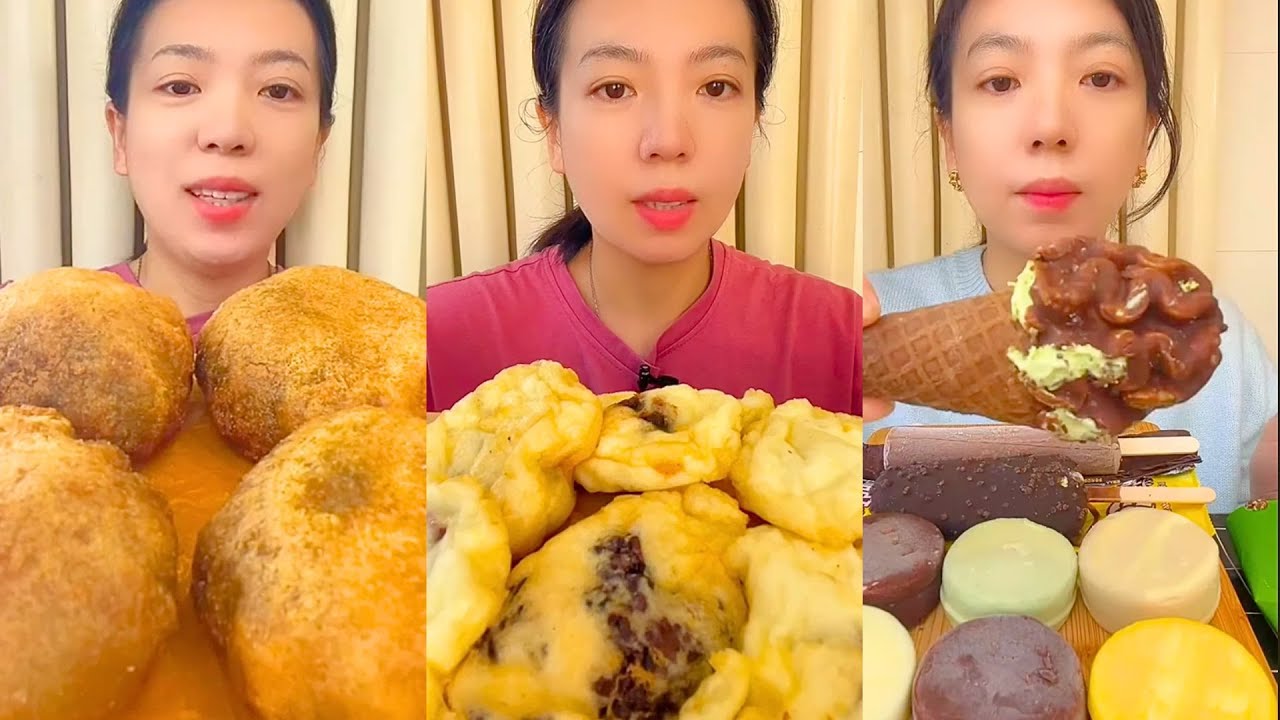 Traditional Chinese Homemade Food Eating Show | Buns Noodles & Desserts Mukbang #5