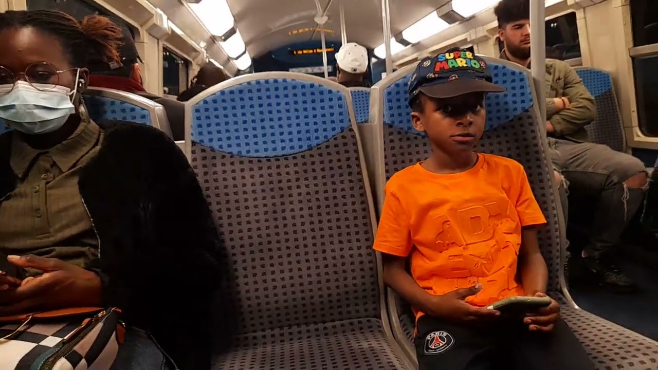 RER D Trajet dans une Z20500 idfm entre maison alfort alfortville et Paris nord