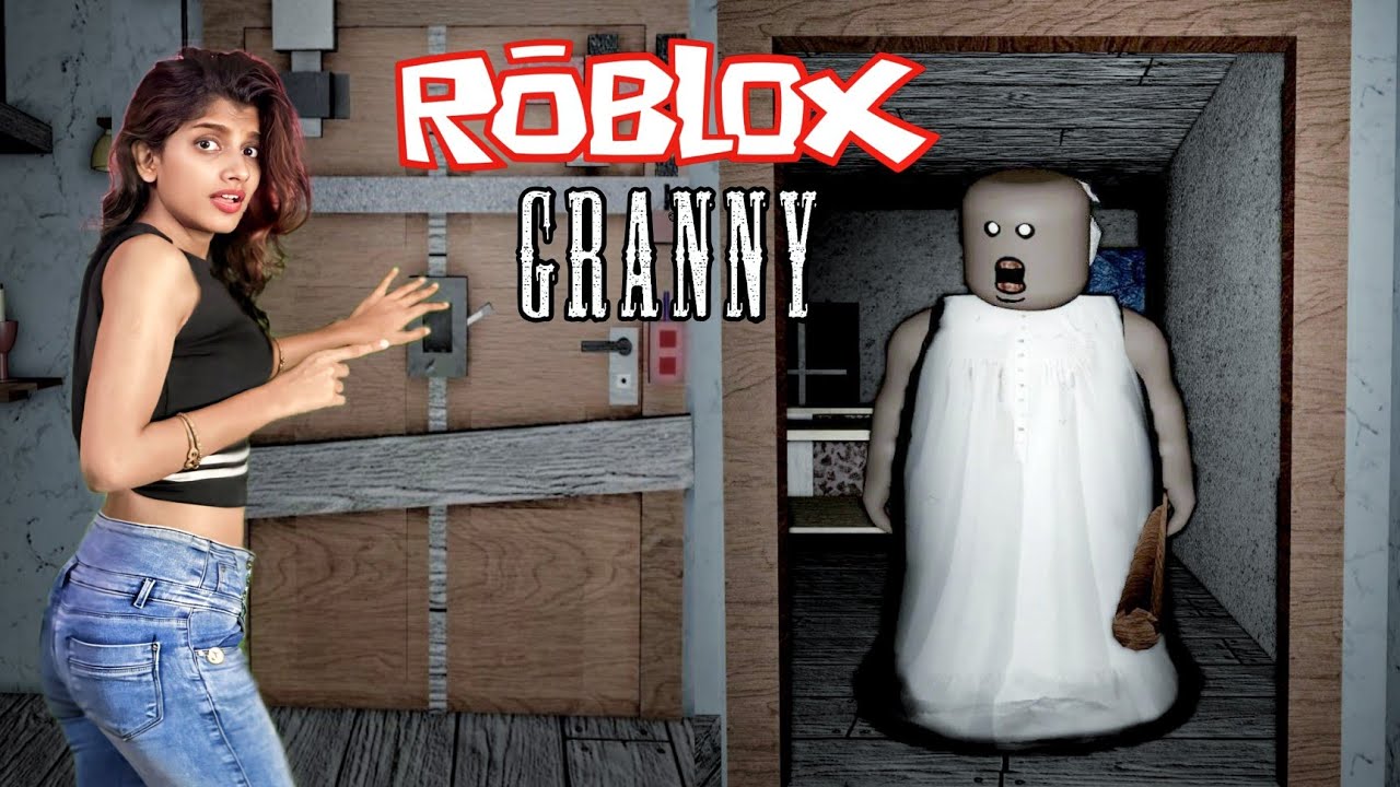 ROBLOX : This Roblox Granny is Chasing Me Everywhere 😱