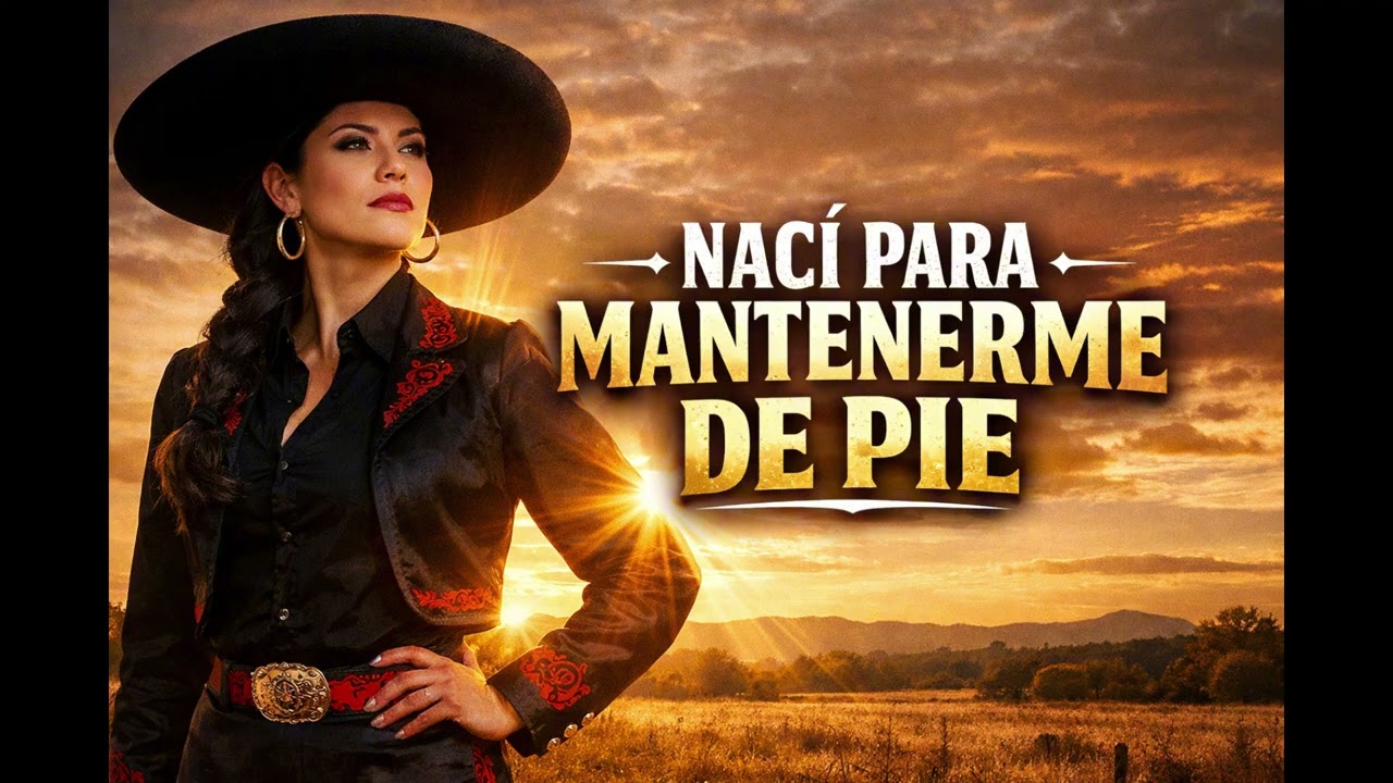 NACÍ PARA MANTENERME DE PIE 🔥 | Ranchera Femenina de Fuerza y Carácter