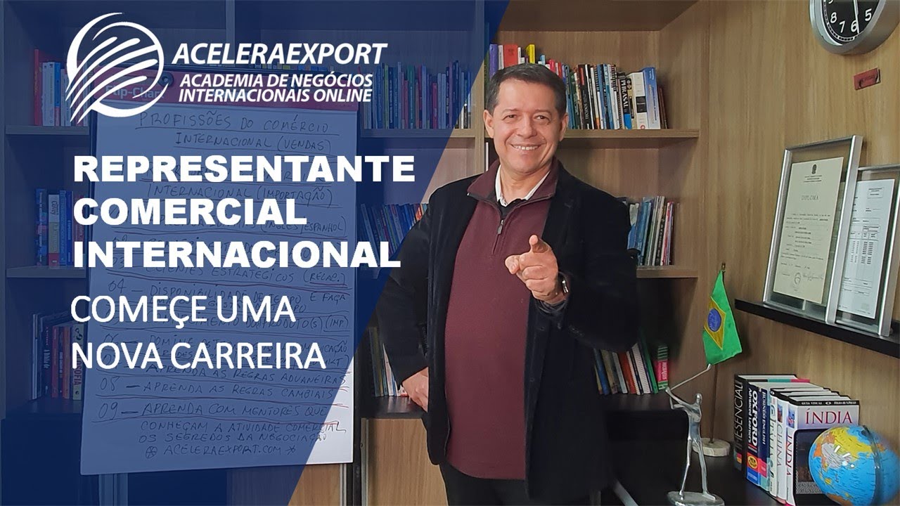 REPRESENTANTE COMERCIAL INTERNACIONAL: COMECE UMA NOVA CARREIRA