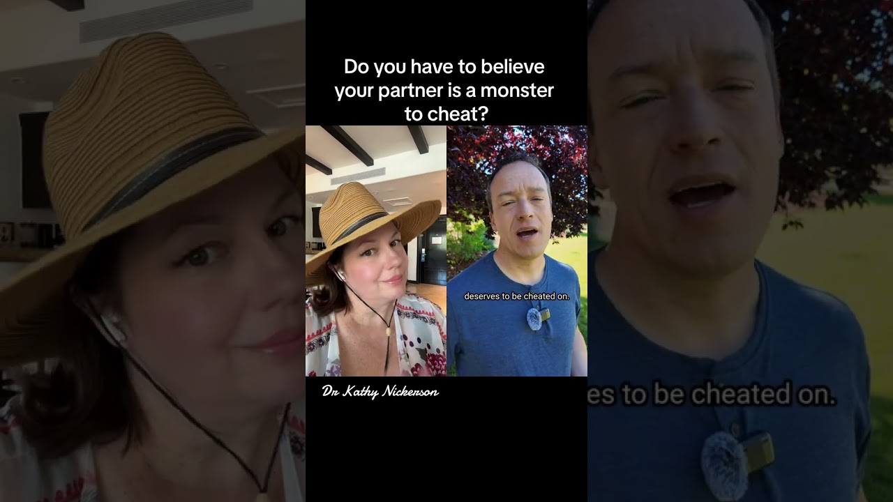 Do you have to believe your partner is a monster to cheat?