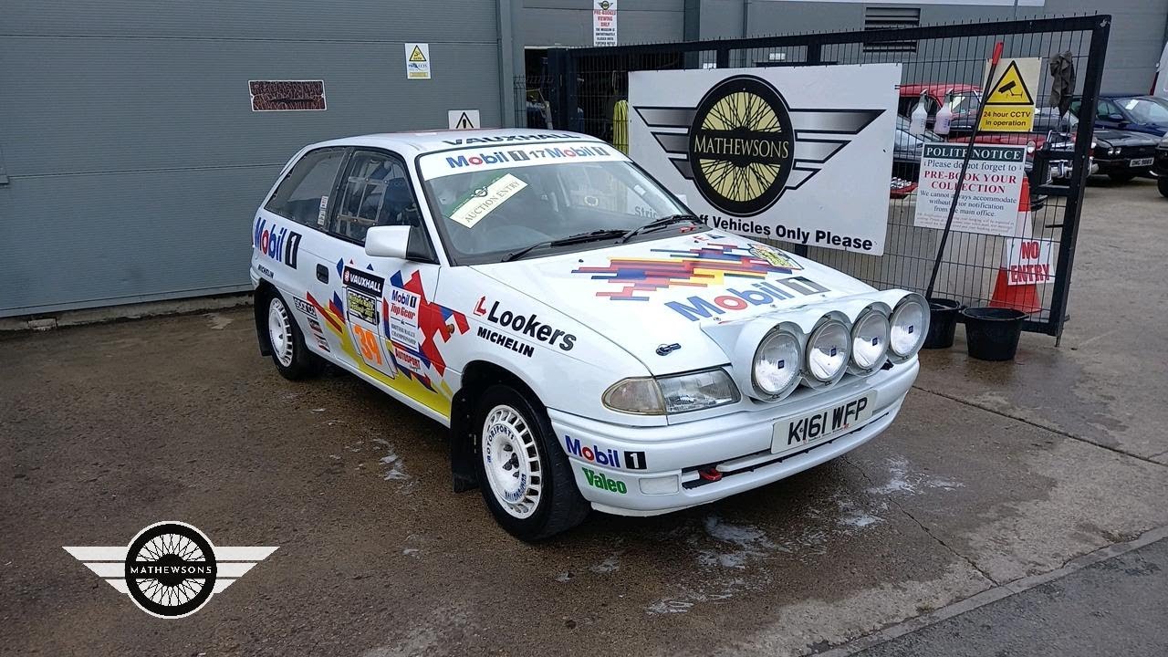 1993 VAUXHALL ASTRA GSI 16V | MATHEWSONS CLASSIC CARS | AUCTION: 24, 25 & 26 JULY 2024