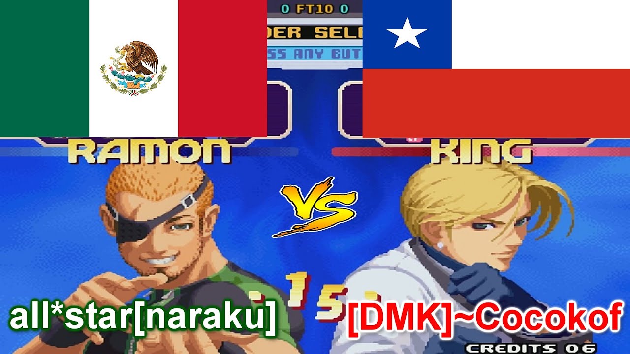 KOF 2000 - all*star[naraku] vs [DMK]~Cocokof