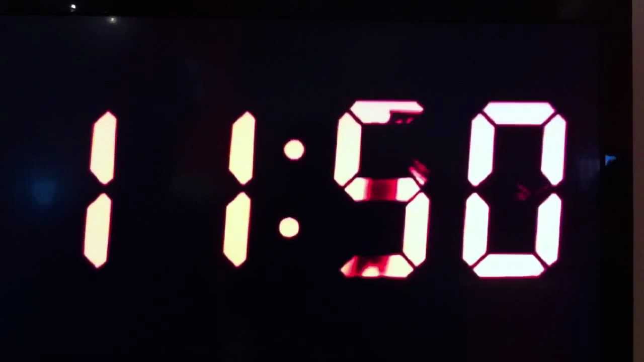 Analog Digital Clock  Maarten Baas (Dutch, born Germany 1978)