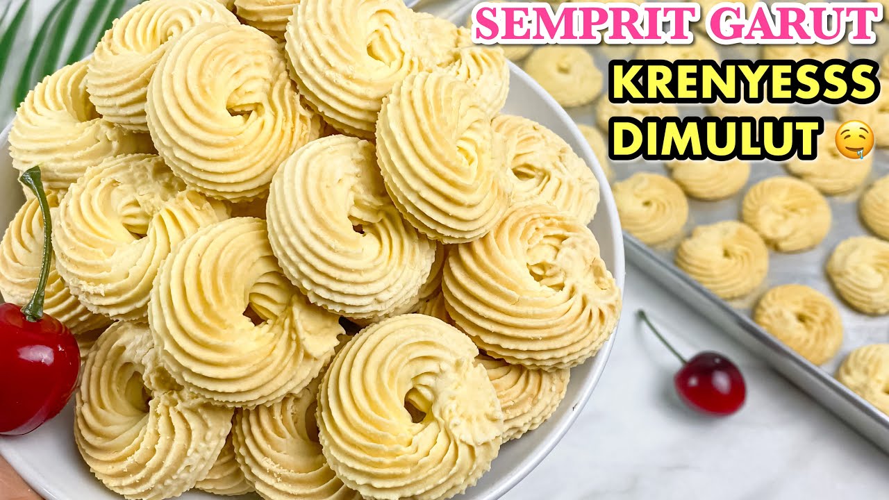 RESEP KUE SEMPRIT RENYAH DAN LUMER DI MULUT - Semprit Garut